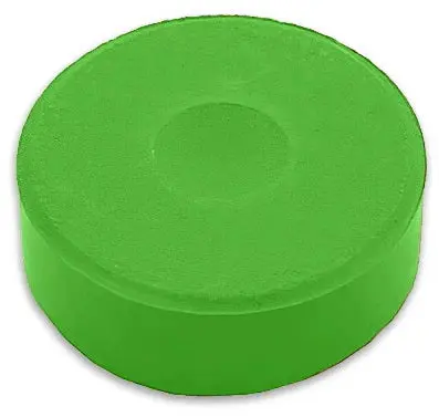 Brilliant Green Paint Discs – Vibrant Solid Color Palette Tiles 1