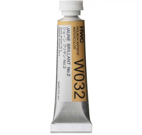 Brilliant Yellow #2 Watercolor – Series A, 5Ml 1
