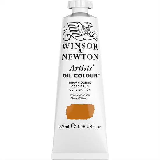 Brown Ochre Artist Oil Paint – 37Ml Tube 1