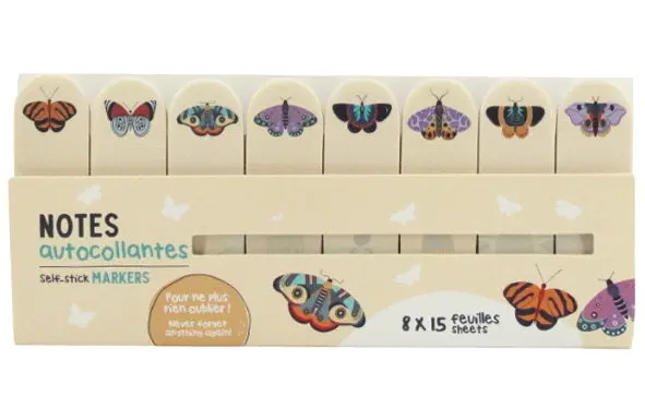 Butterfly-Shaped Adhesive Labels – Peel-And-Stick Tabs 1