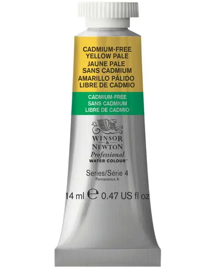 Cadmium-Free Pale Yellow Professional Watercolor – 14Ml Lightfast Series 4 Paint 1
