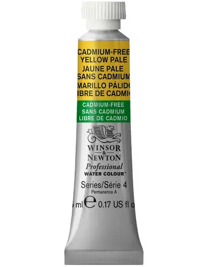 Cadmium-Free Pale Yellow Watercolor Paint – 5Ml Professional Grade 1