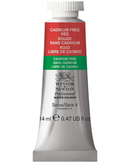 Cadmium-Free Red Professional Watercolor – 14Ml Lightfast Tube 1