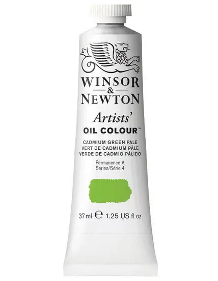 Cadmium Green Light Artist Oil Paint – 37 Ml, Rich Pigment Saturation 1