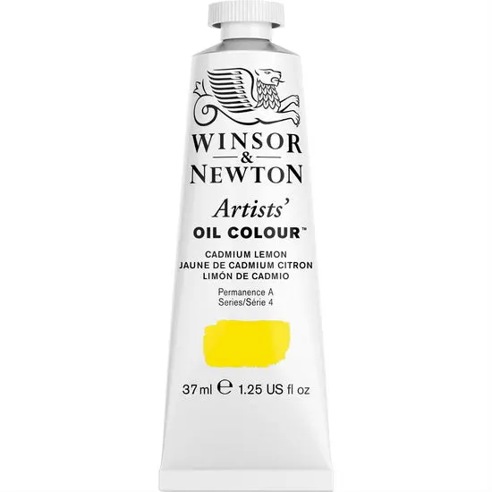 Cadmium Lemon Oil Paint – 37 Ml, Series 4 Artist Quality 1