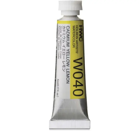 Cadmium Lemon Yellow Watercolor — Series C, 5 Ml 1