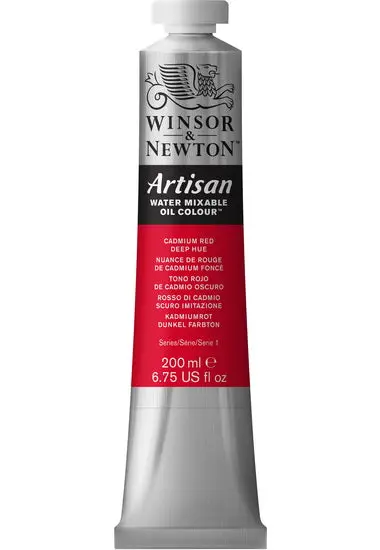 Cadmium Red Deep Hue Artist Oil Paint – 200 Ml S1 Series 1