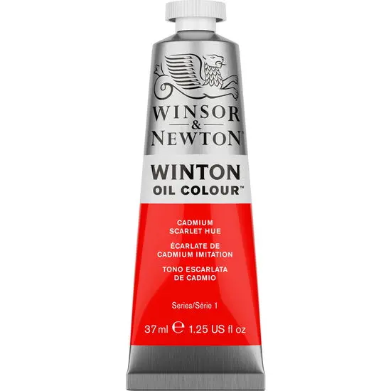 Cadmium Scarlet Hue Winton Oil Paint – 37Ml Tube, Series 1 1