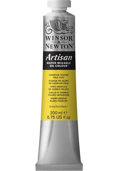 Cadmium Yellow Pale Hue Artisan Oil Paint – 200Ml Richly Pigmented Studio-Grade Formula (Series 1) 1