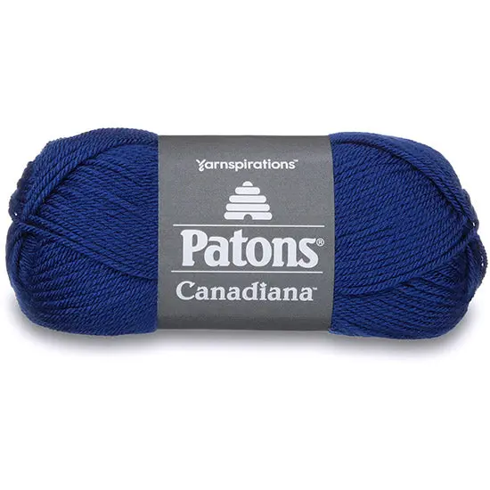 Canadiana Worsted-Weight Yarn – Royal Blue, 100 G 1