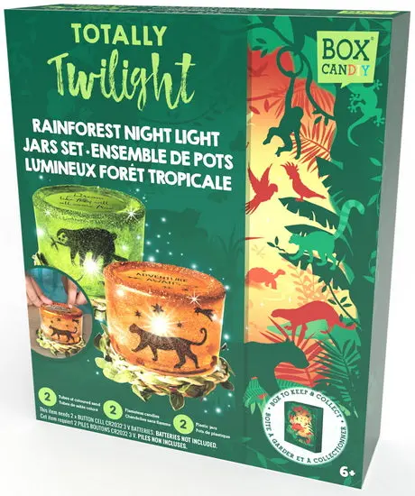 Candy Rainforest Night Light Jar Gift Set 1