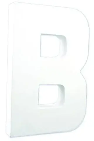 Cardboard Alphabet & Number Cutouts – Uppercase Letter B 1
