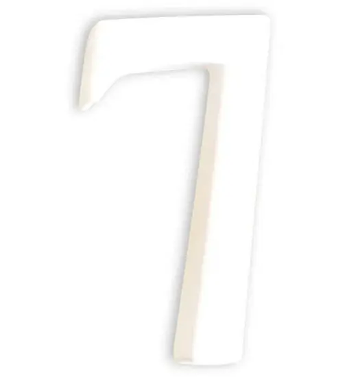Cardboard Alphabet & Number Set – Digit 7 Only 1