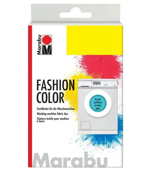 Caribbean-Tone Fabric Dye For Washing Machine Use 1