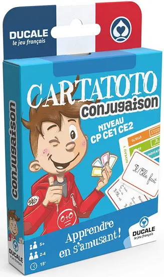 Cartatoto French Verb Conjugation Game – Eco-Friendly Packaging 1