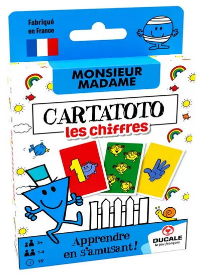 Cartatoto Number Learning Cards — Eco-Packaged 1
