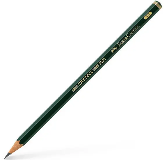 Castell 9000 Graphite Pencil – 4H Hardness 1
