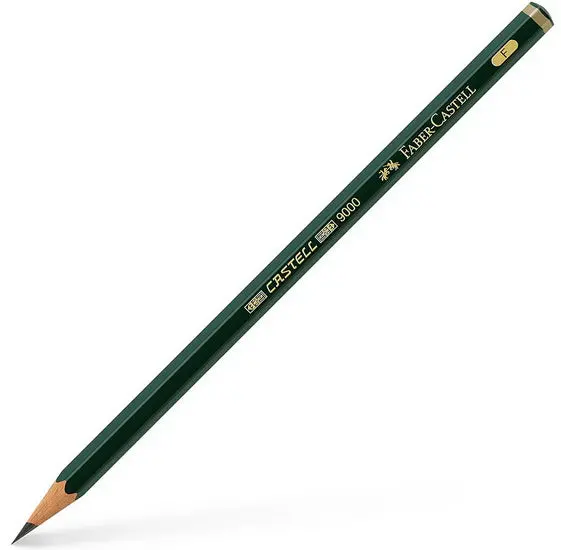 Castell 9000 Graphite Pencil – F Grade 1