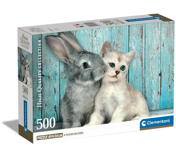 Cat And Rabbit Sticker Sheet – 500 Count 1