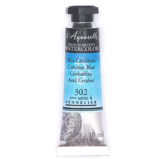 Cerulean Blue Watercolor Tube – 10Ml (Series 4) 1