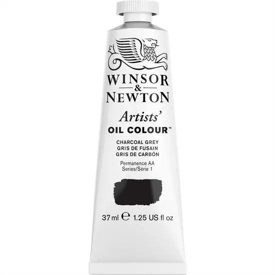 Charcoal Grey Artist Oil Paint – 37 Ml (S1) 1