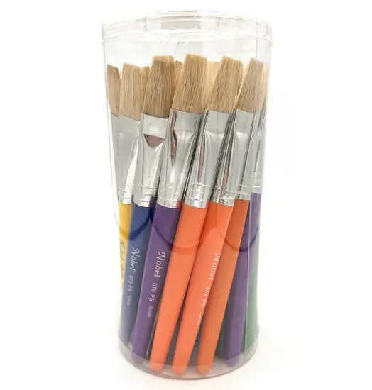 Child-Safe Paintbrush – Ergonomic #579 Size For Young Artists 1