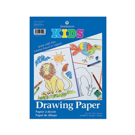 Children’S Drawing Pad – 9X12In, 40-Sheet Lightweight Practice Paper 1