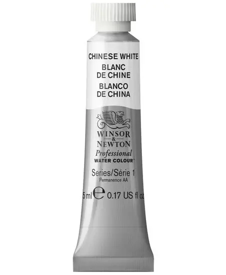 Chinese White Watercolor Paint – 5 Ml Tube, Professional Grade 1