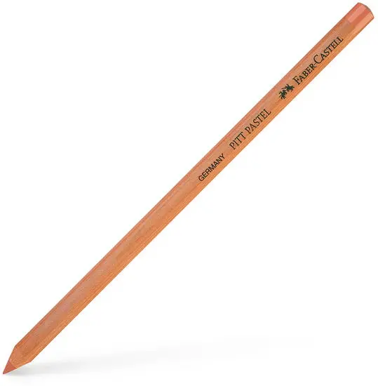 Cinnamon-Colored Soft Pastel Pencil For Blending And Detailing 1