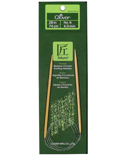 Circular Bamboo Knitting Needles – 4 Mm, Flexible Cable 1