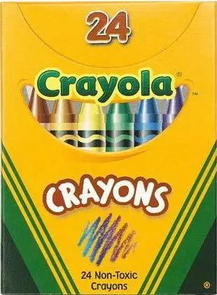 Classic 24-Count Crayon Set For Kids & Artists 1