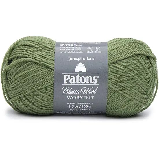 Classic #4 Worsted Wool Yarn – Meadow Shade (100G) 1
