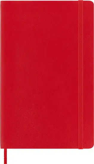 Classic Ruled Notebook – Soft Cover, Scarlet Red, 13×21 Cm 1