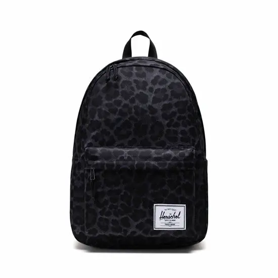 Classic Xl Leopard-Print Backpack In Black 1