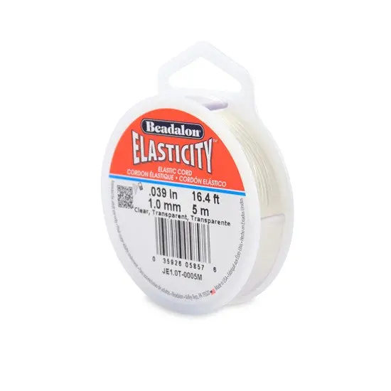 Clear Elastic Cord – 1 Mm Diameter, 5 Meters 1