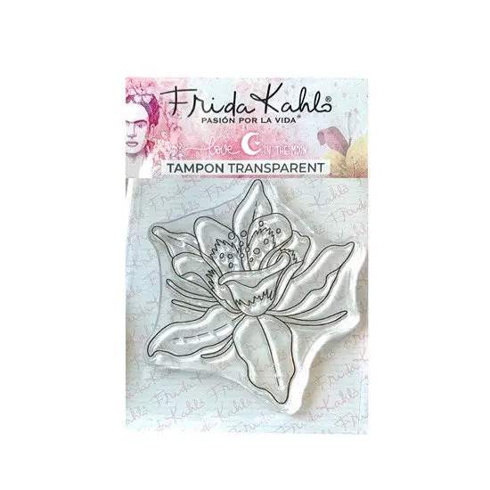 Clear Photopolymer Stamp – 'Mélancolique 1' (Frida Kahlo), French Edition 1