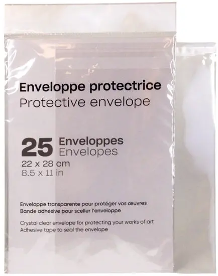 Clear Protective Sheet Sleeves – Pack Of 25, 8.5×11 Inches 1