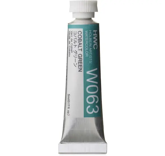 Cobalt Green Watercolor – Series D, 5 Ml Lightfast Professional Grade 1