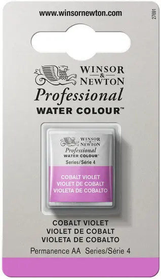 Cobalt Violet Watercolor Half-Pan Refill – Series 4 1