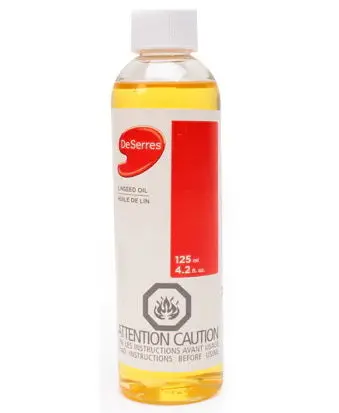 Cold-Pressed Linseed Oil – 125 Ml Artist’S Medium 1