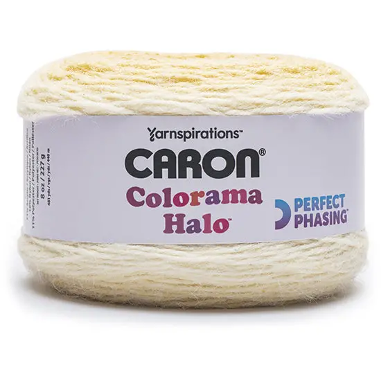 Colorama Halo Yarn – Beeswax Frost Shade, 227 G (Bulky #5 Weight) 1