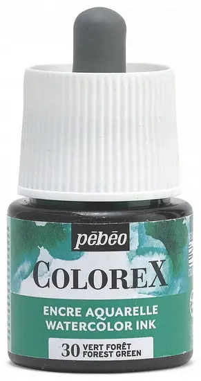 Colorex Watercolor Ink – Forest Green, 45Ml Refill Bottle 1
