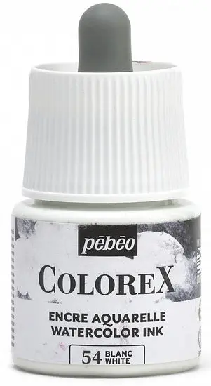 Colorex Watercolor Ink – Opaque White, 45 Ml 1
