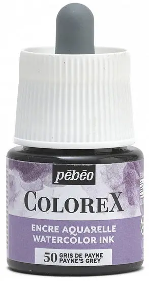 Colorex Watercolor Ink – Payne’S Grey, 45Ml 1