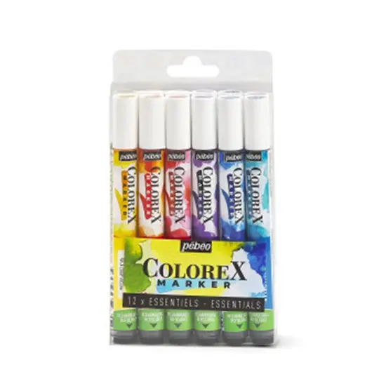 Colorex Watercolor Marker Set – 12-Piece Essential Collection 1