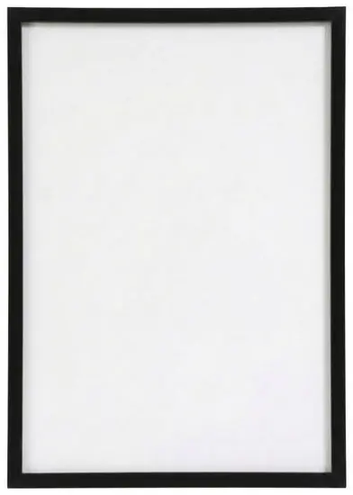 Compact Black Picture Frame – 2.5" X 3.5" Size 1