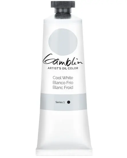 Cool White Oil Paint Tube – 37Ml, Series 1 Professional Grade 1