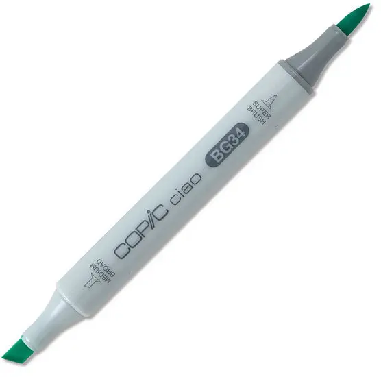 Copic Ciao Alcohol Marker – Horizon Green (Color Code: B02) 1