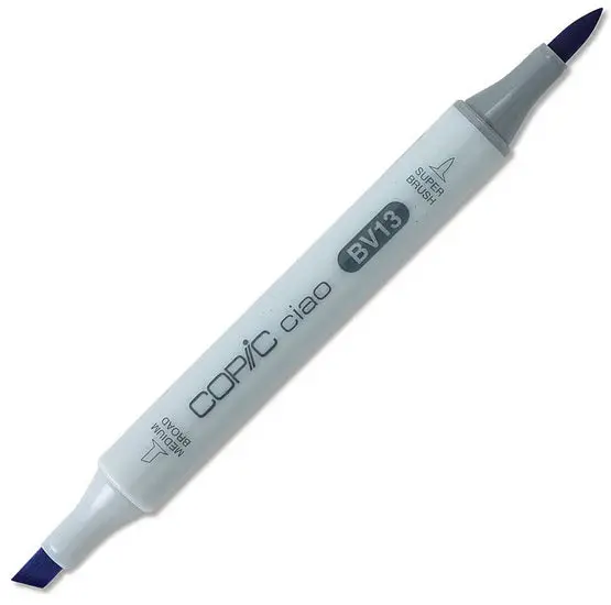 Copic Ciao Alcohol Marker – Hydrangea Blue (B17) 1