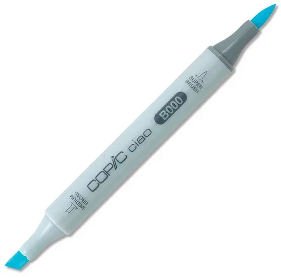 Copic Ciao Marker – Pale Porcelain Blue (B000) 1